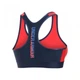 Спортивний топ жіночий Under Armour Mid Graphic S Помаранчевий, Синій 1293777-693 - зображення 4