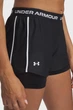 Шорты женские Under Armour Tech Play Up 2In1 Shorts L Чорний 1389895-001 - изображение 4
