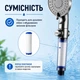 Комплект сменных картриджей для душевой лейки с фильтром 5 шт., фильтры для душевой лейки - изображение 6