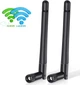 Набор Wi-Fi антенн 2.4/5.8 ГГц 3dBi RP-SMA Male 2 шт Bingfu - изображение 2