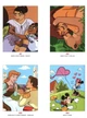 Розмальовки disney за номерами Zagadkowe rysunki антистрес арт терапія велика розмальовка дитяча дісней по цифрам для дітей дівчаток хлопчиків дорослих Milosc Love stories - зображення 8