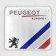 Емблема алюмінієва Peugeot 6,0*5,5 см - зображення 2