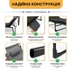 Раскладная кровать до 150 кг с подушкой LEOBRO Темно-серая - изображение 8