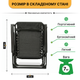 Раскладное кресло шезлонг LEOBRO Zero Gravity Premium Black (LB-ZGC-G2-BLK) - изображение 3