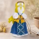 Лялька мотанка міні у жовто-блакитній хустці 14 см Гранд Презент 014 ХЖ-1 - зображення 2
