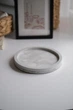 Подставка Just Home Circle mini 19,5 см серый мрамор - изображение 1