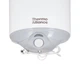 Водонагреватель электрический Thermo Alliance Spectra Slim 80 л мокрый ТЭН 2,0 кВт d 360 мм - изображение 6