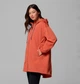 Женская удлиненная куртка на флисе Columbia с капюшоном 1159902936 (Оранжевый XXL) - изображение 3