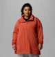 Женская удлиненная куртка на флисе Columbia с капюшоном 1159902936 (Оранжевый XXL) - изображение 9