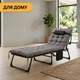 Раскладная кровать до 150 кг с матрасом и подушкой LEOBRO Grey (LB-FB-A1-GRY) - изображение 13