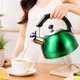 Чайник A-PLUS со свистком 2.5 л (1332-WK) Зелёный - изображение 4