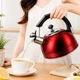 Чайник A-PLUS со свистком 2.5 л (1332-WK) Красный - изображение 4