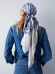 Chusta damska Liu Jo 2A6043T2745 44115 Fioletowa (800070353925) - obraz 2
