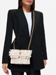 Torebka crossbody damska mała Kurt Geiger Kensington 5379544069 Biała (800070356382) - obraz 2