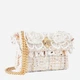 Torebka crossbody damska mała Kurt Geiger Kensington 5379544069 Biała (800070356382) - obraz 4