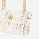 Torebka crossbody damska mała Kurt Geiger Kensington 5379544069 Biała (800070356382) - obraz 5