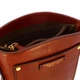 Torebka crossbody damska ze skóry naturalnej The Bridge Cecilia 44274301 14 Brązowa (800070356630) - obraz 4