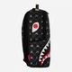 Plecak A4 Sprayground Peeking Character Check 910B8872NSZ Czarny (800070358184) - obraz 4