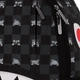 Plecak A4 Sprayground Peeking Character Check 910B8872NSZ Czarny (800070358184) - obraz 6