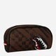 Kosmetyczka Sprayground Grunge 910B8973NSZ Brązowa (800070358209) - obraz 3