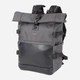 Plecak męski A4 Aeronautica Militare AM592-GRNE Szary (800070358404) - obraz 1