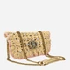 Torebka crossbody damska mała Kurt Geiger Ruffle 5584949999 Beżowa (800070358689) - obraz 4