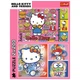 Пазл Trefl Hello Kitty Вітаю Кітті та друзів 2х200 елементів (5900511133363) - изображение 5