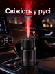 Автомобильный ароматизатор‑увлажнитель для авто с LED‑проектором звездного неба, ультразвуковым увлажнением и питанием от USB компактный для подстаканника - изображение 4