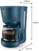 Кавоварка крапельна Philips Series 3000 HD7411/70 - зображення 4