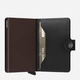 Кошелек из натуральной кожи для карточек Secrid Original M-BLACK-BROWN Черный (800070359509) - изображение 3