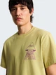 Футболка хлопковая длинная мужская The North Face NF0A8GQXG731 S Оливковая (800070354875) - изображение 5