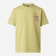 Футболка хлопковая длинная мужская The North Face NF0A8GQXG731 S Оливковая (800070354875) - изображение 7