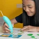 Набор стержней для 3D-ручки 3Doodler Start Микс 75 шт. зеленый, желтый, розовый (3DS-ECO-MIX4-75) - изображение 7