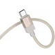 Аудіо кабель Aux Hoco UPA32B Clever digital (Type-C to AUX 3.5mm) (1m) Gold - зображення 4