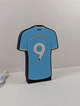 LED Нічник Лайтбокс Manchester City fc Erling Haaland Light Box (15,5х21х3см) Для Дому Світильник Ерлінг Голанн Манчестер Сіті - изображение 7