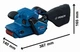 Ленточная шлифовальная машина Bosch GBS 750 (06012C1020) - изображение 2