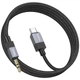 Аудіо кабель Aux Hoco UPA32B Clever digital (Type-C to AUX 3.5mm) (1m) Black - зображення 4