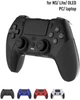 Беспроводной геймпад T-29 Black для PS4 / Pro / Slim с макро-кнопками, гироскопом и Turbo-режимом (Новый) - изображение 2