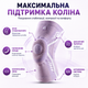 Наколенник компрессионный с боковыми стабилизаторами и силиконовым кольцом Vilico AB102 размер M фиолетовый, для бега и фитнеса - изображение 7