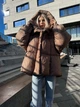 Курточка жіноча коричнева L-XL sane-dp18 - зображення 5