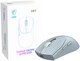 Mysz MSI FORGE GM340 RGB Wireless/Bluetooth/USB Sky - obraz 2