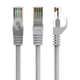 Патч-корд Cablexpert PP6U-CU-2M, UTP, категория 6, литой, 50u" штекер с фиксатором, 2 м, серый - изображение 1