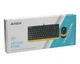 Комплект проводная клавиатура с мышью A4Tech Fstyler F1110, USB, серый черно-желтый - изображение 4