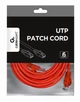 Патч-корд Cablexpert PP6U-5M/R, UTP, категория 6, литой, 50u" штекер с фиксатором, 5 м, красный - изображение 3