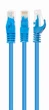 Патч-корд Cablexpert PP6U-1M/B, UTP, категория 6, литой, 50u" штекер с фиксатором, 1 м, синий - изображение 1