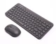 Комплект бездротовий клавіатура з мишою A4Tech Fstyler FG3200 Air2 (Grey), сірий колір - зображення 3