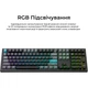 Клавиатура беспроводная Keychron Q6 Ultra Bluetooth/2.4 ГГц/USB Type-C 108 клавиш RGB Keychron Silk POM Red Black (Q6U-M1-UA) - изображение 10