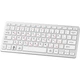 Клавиатура беспроводная Maxxter KBW-C01S-UA мембранная 2.4 ГГц 78 клавиш ENG/RUS Silver - изображение 3