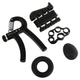 Набор кистевых эспандеров 5 в 1 для тренировки кистей и пальцев SP-Sport Grip Kit 8895 Black 5 эспандеров в комплекте - изображение 2