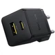 Сетевое зарядное устройство Baseus Palm Fast Charger C+U 30W EU Cluster Black - изображение 4